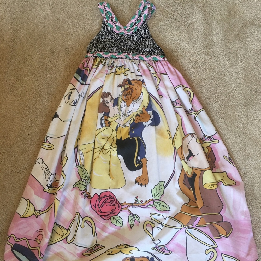Original Disney Beauty & the Beast Dress 7/8